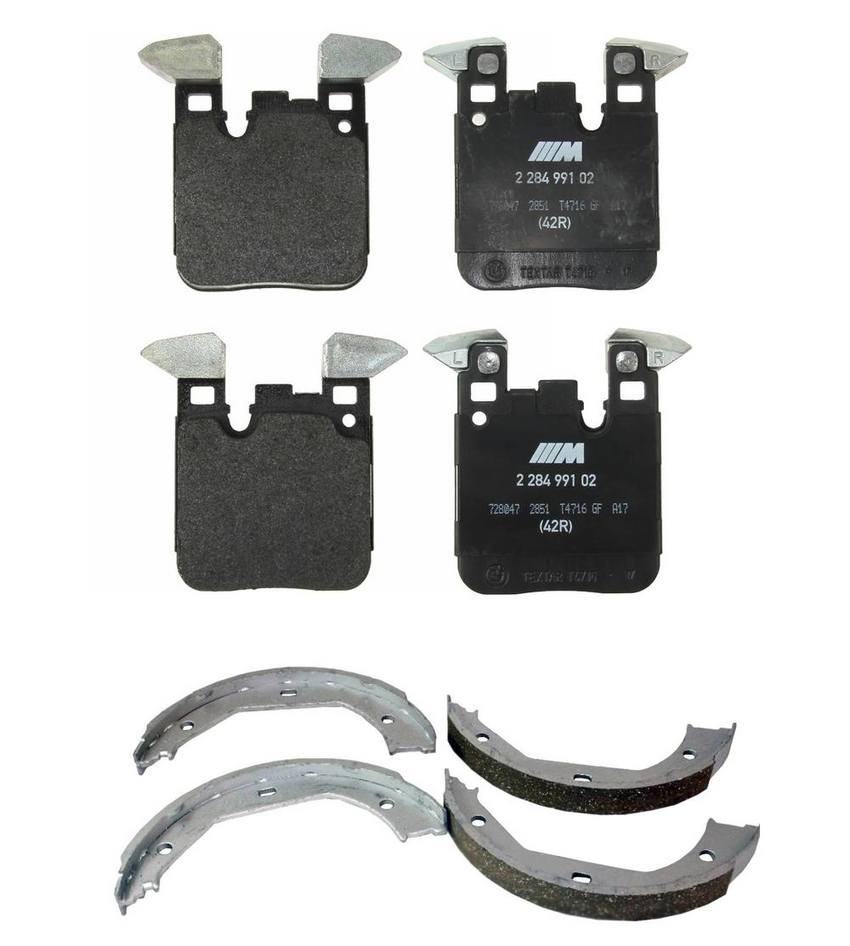 BMW Brakes Disc Kit - Pads Rear